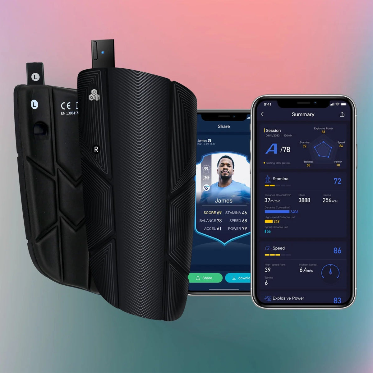 Smart Shin Guards - FootSkillz